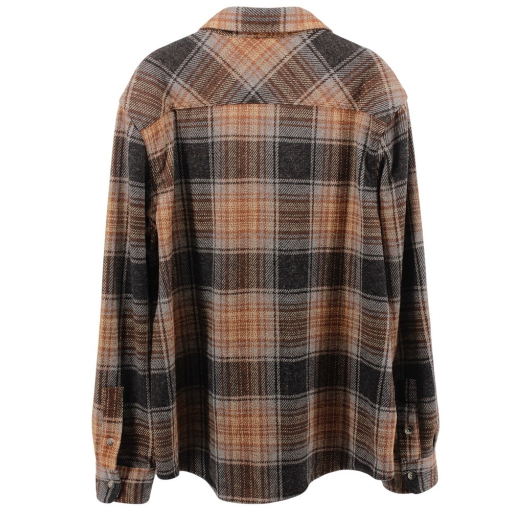 Chaps Plaid Buttonup Comfort Outdoors Camping‎ Lumberjack Flannel Men's Size M - Picture 4 of 8